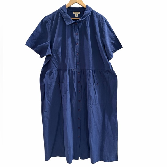 Appleseed's Dresses & Skirts - Appleseed's Plus Size Short Sleeve Dress